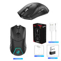 HXSJ 2.4G Wireless Mute Game Mouse with 4000DPI